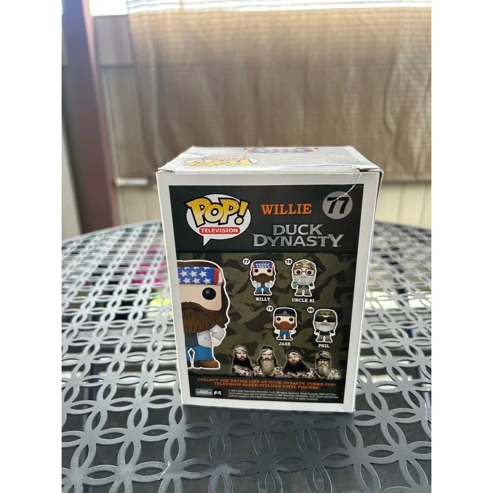 Funko Pop Duck Dynasty Set Willie 77 Uncle Si 78 7-Eleven Exclusive Jase 79 Lot